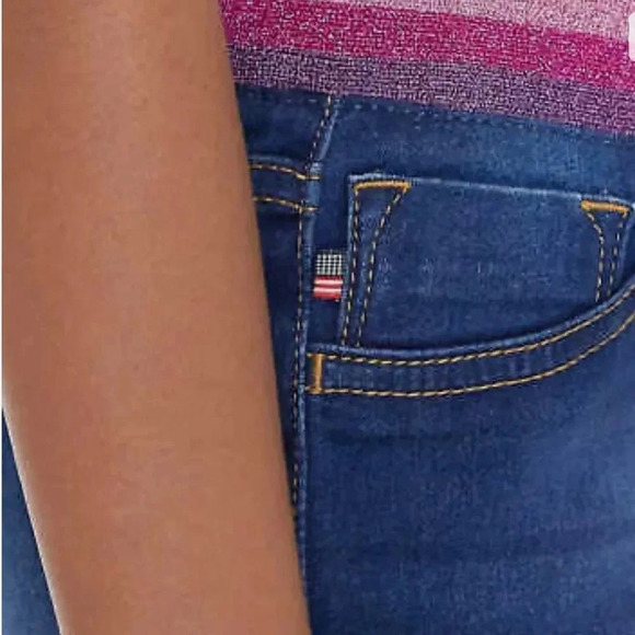 VIGOSS 2 pk Youth Girl's Bermuda Short with Knit Waistband - Picture 3 of 14